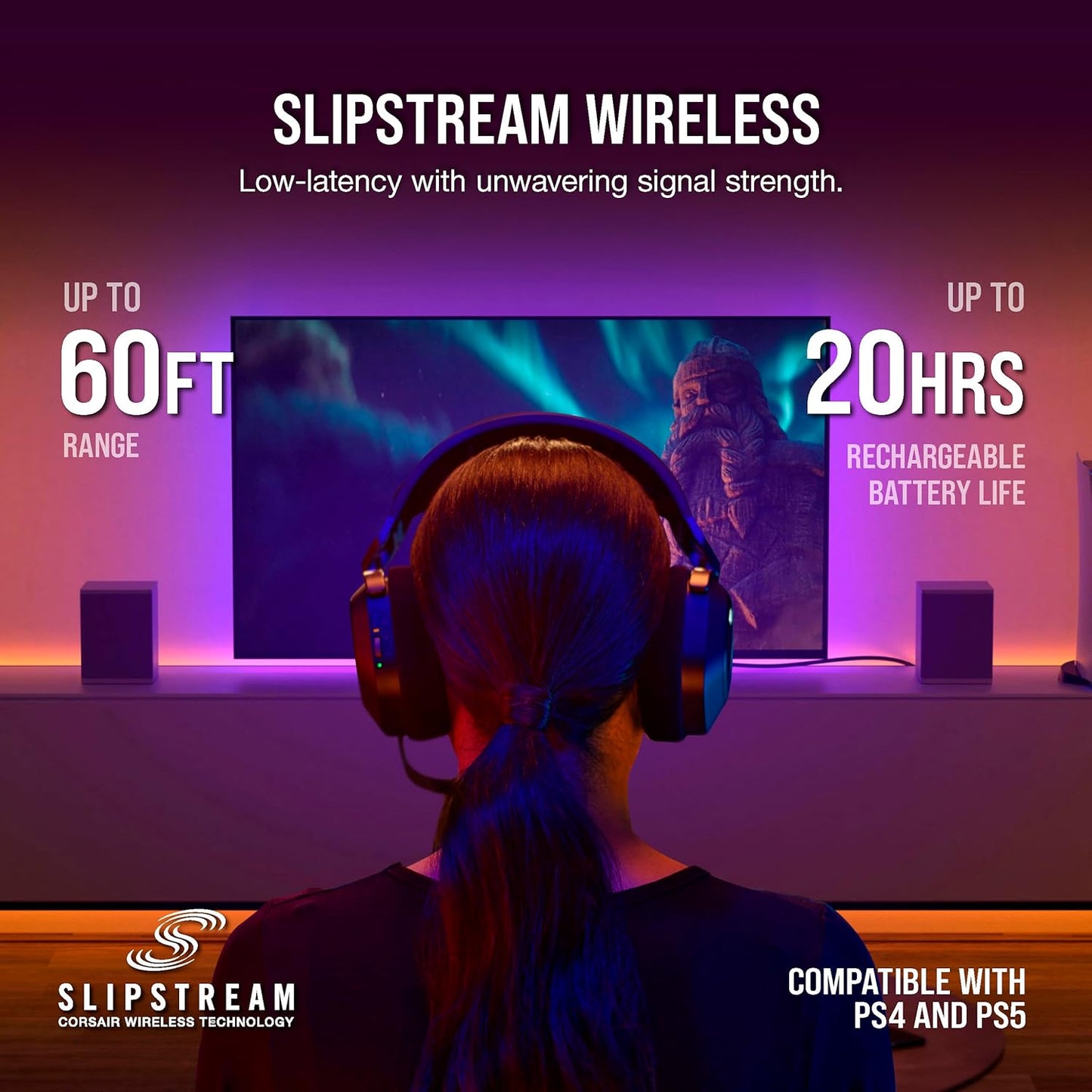 Corsair HS80 RGB Wireless