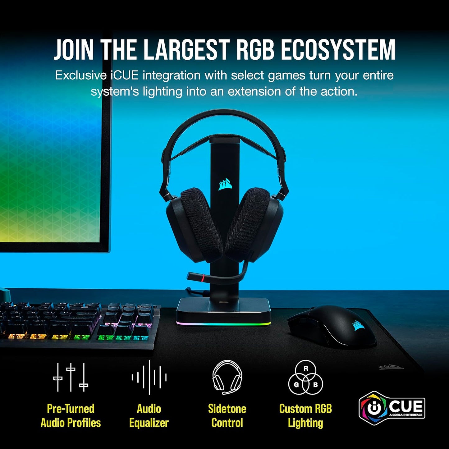 Corsair HS80 RGB Wireless