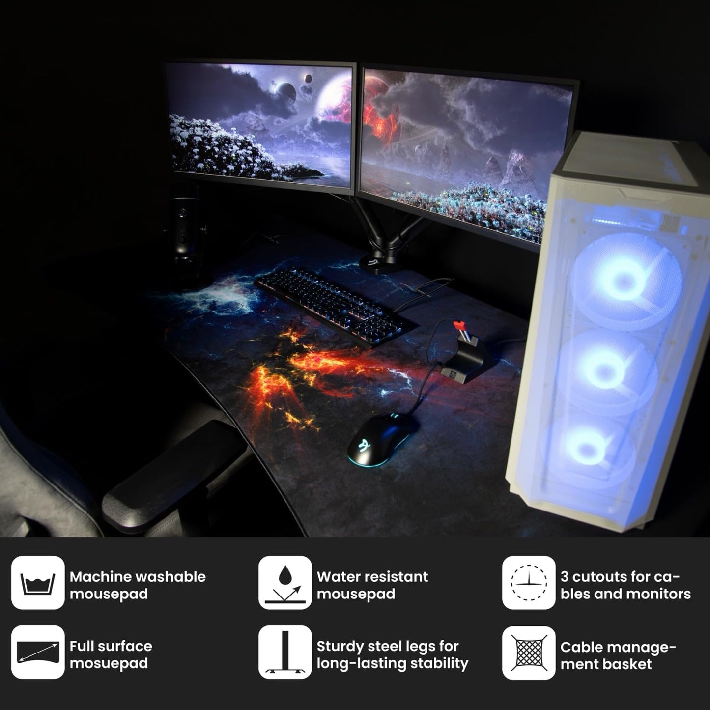 Arozzi Arena Ultrawide Curved - OMEGA Special Edition